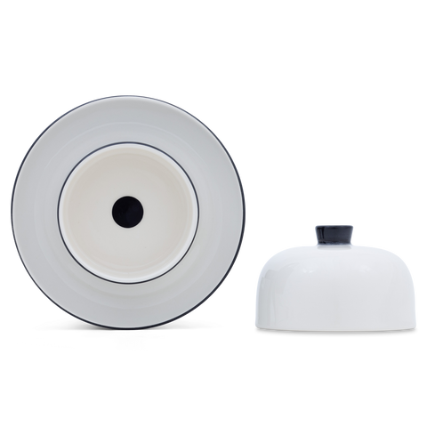 Butter- Käsedose - groß HB 494B | Dekor 007-1