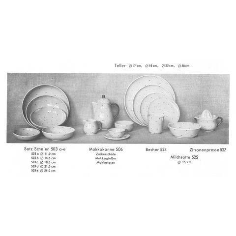 Schüssel 503B | Dekor 007-1