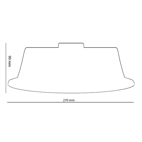 Lampada da parete e da soffitto Berlino 1960B | Decoro 000
