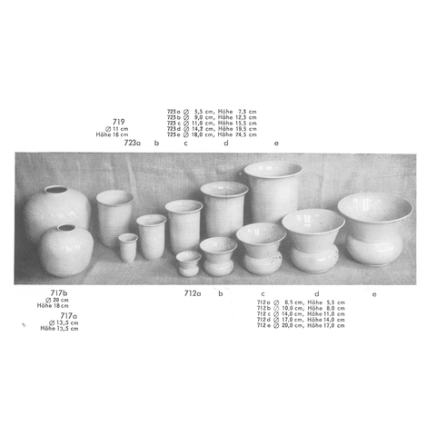 Vase 712E | Dekor 000