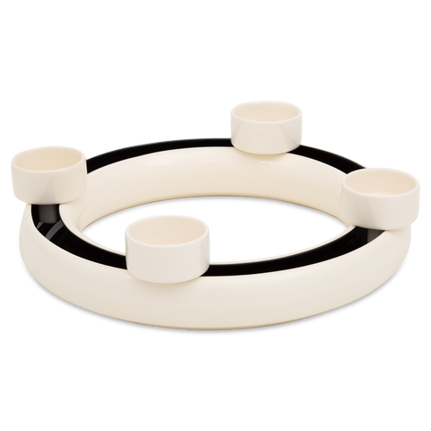 Blumenring mit Kerzenhalter 735B | Dekor 007-1