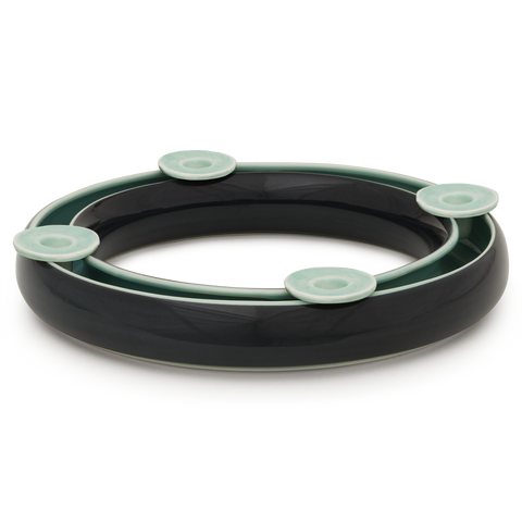 Blumenring mit Kerzenhalter 735B | Dekor 050-101