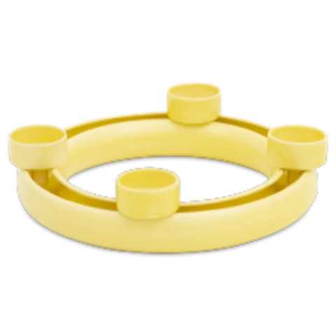 Blumenring mit 4 Teelichthaltern 735B | Dekor 056
