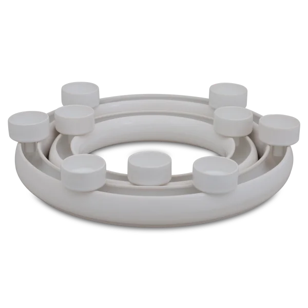Form 767923 - Blumenring B + C mit 9 Teelichthaltern 735
