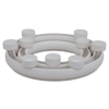 Blumenring B + C mit 9 Teelichthaltern 735 | Dekor 000