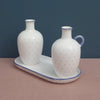 Set aceto e olio 3 pezzi. 533 | Decoro 113