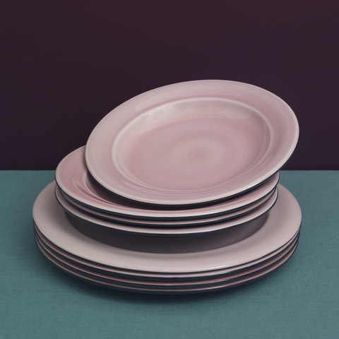 Set di piatti 8 pezzi. 100 | Decoro 055-1