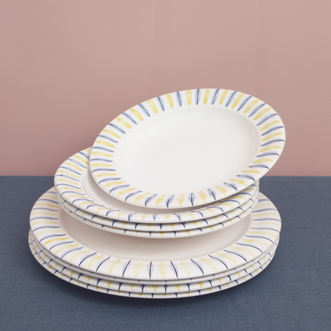 Set di piatti 8 pezzi. 100 | Decoro 138
