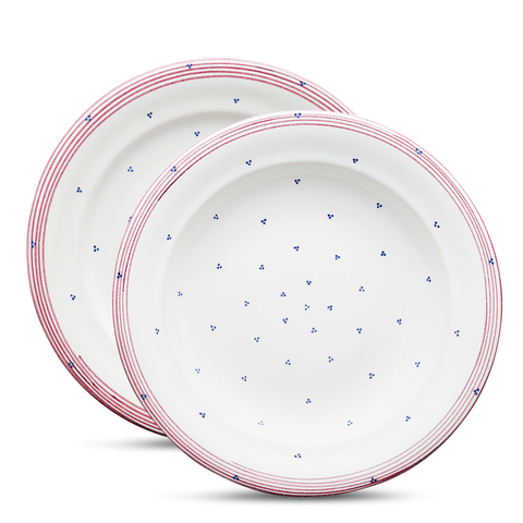 Set di piatti profondi 2 pezzi. 223 | Decoro 043